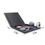 1pc 3.9in*3.9in*0.43in Empty Magnetic Palette Refill Eyeshadow Blush DIY Easy Carry Beauty Pigment Makeup Cosmetic Storage Tools