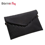 New hot sale Solid Shoulder CrossBody Bags Fashion Envelope Clutch Bag Brand Designer Women Handbags Ladies Evening Bag