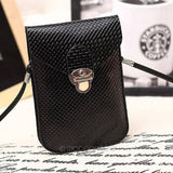 NEW Women Mobile Phone Bag Mini PU Leather Cross-body Messenger Bag Purses Shoulder Bags