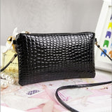 2017 New Mini Crocodile Stone Pattern Women Messenger Bag Young Lady Small Flap Shoulder Bag Girls Crossbody Phone Bolsa HYX230
