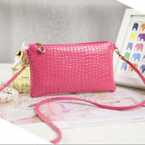 2017 New Mini Crocodile Stone Pattern Women Messenger Bag Young Lady Small Flap Shoulder Bag Girls Crossbody Phone Bolsa HYX230