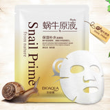 BIOAQUA Snail Facial Mask Moisturizing Face Mask Whitening Oil Control Shrink Pores Skin Care