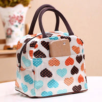 Good Quality Heart Lunch Tote Bag Cooler Box lunchbox bag Handbag
