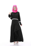 Muslim dress female Hui ethnic women put lotus long sleeved robes Pakistan Muslim Malay clothing wholesale