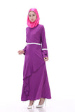Muslim dress female Hui ethnic women put lotus long sleeved robes Pakistan Muslim Malay clothing wholesale