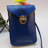 Mini PU Leather Plaid Criss-Cross Pattern BagWomen's Wallet Shoulder Bags Handbag