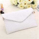 New hot sale Solid Shoulder CrossBody Bags Fashion Envelope Clutch Bag Brand Designer Women Handbags Ladies Evening Bag