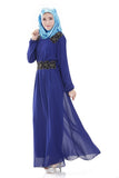2017 New Muslim Chiffon islamic abaya dresses for women Dress female saudi indonesia pakistan abaya for women robe clothing