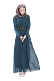 2017 New Muslim Chiffon islamic abaya dresses for women Dress female saudi indonesia pakistan abaya for women robe clothing