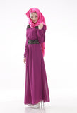 2017 New Muslim Chiffon islamic abaya dresses for women Dress female saudi indonesia pakistan abaya for women robe clothing