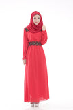 2017 New Muslim Chiffon islamic abaya dresses for women Dress female saudi indonesia pakistan abaya for women robe clothing