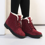Women Boots 2017 Brand Women Winter Boots Fashion Ankle Snow Boots Warm Women Shoes