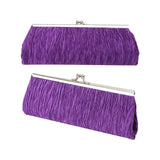 New 1Pc Bridal Satin Handbag Women Princess Clutch Bag Evening Party Cocktail Purse Tote