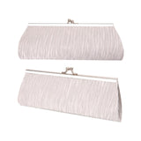 New 1Pc Bridal Satin Handbag Women Princess Clutch Bag Evening Party Cocktail Purse Tote