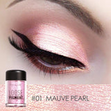 Focallure Brand Glitter Eyeshadow Powder Waterproof Loose Shimmer Eyeshadow Pigment 3D Nude Metallic Eye Shadow Makeup Cosmetics