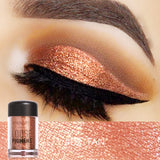 Focallure Brand Glitter Eyeshadow Powder Waterproof Loose Shimmer Eyeshadow Pigment 3D Nude Metallic Eye Shadow Makeup Cosmetics