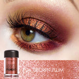 Focallure Brand Glitter Eyeshadow Powder Waterproof Loose Shimmer Eyeshadow Pigment 3D Nude Metallic Eye Shadow Makeup Cosmetics