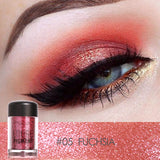 Focallure Brand Glitter Eyeshadow Powder Waterproof Loose Shimmer Eyeshadow Pigment 3D Nude Metallic Eye Shadow Makeup Cosmetics