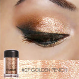 Focallure Brand Glitter Eyeshadow Powder Waterproof Loose Shimmer Eyeshadow Pigment 3D Nude Metallic Eye Shadow Makeup Cosmetics
