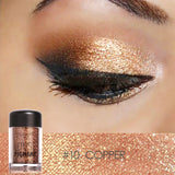 Focallure Brand Glitter Eyeshadow Powder Waterproof Loose Shimmer Eyeshadow Pigment 3D Nude Metallic Eye Shadow Makeup Cosmetics