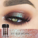 Focallure Brand Glitter Eyeshadow Powder Waterproof Loose Shimmer Eyeshadow Pigment 3D Nude Metallic Eye Shadow Makeup Cosmetics