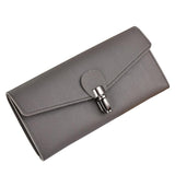 New Arrival Women Wallet  Large Capacity Leather Clutch Checkbook Wallet Card Holder Purse For Women