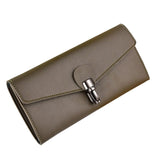 New Arrival Women Wallet  Large Capacity Leather Clutch Checkbook Wallet Card Holder Purse For Women