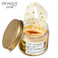 BIOAQUA Gold Osmanthus  Eye Mask Anti Wrinkle Ageless Sleep Mask eye patch Eye Patches Dark Circle Face Care Mask Anti-agin 80pc