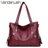 HOT women bag Lady Top-handle bags handbags women famous brands female Stitching casual Big shoulder bag Soft Tote for girls SAC