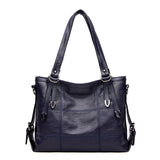 HOT women bag Lady Top-handle bags handbags women famous brands female Stitching casual Big shoulder bag Soft Tote for girls SAC