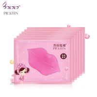 pilaten crystal collagen pump lips mask lot beauty exfoliator anti wrinkle mask moist pink lips care full lips plumper pink mask
