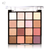 MARIA AYORA Perfect Chic Eyeshadow Palette 16 Colors Eye Make up Easy To Wear Glamorous Eye Shadow Shimmer Colors Makeup Kit by
