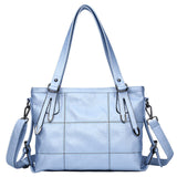 HOT women bag Lady Top-handle bags handbags women famous brands female Stitching casual Big shoulder bag Soft Tote for girls SAC