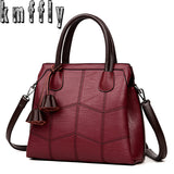 KMFFLY Brand Women Bags Genuine Leather Bags 2018 fashion Women Handbags High Quality Sheepskin Shoulder Bags Ladies Sac A Main