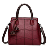 KMFFLY Brand Women Bags Genuine Leather Bags 2018 fashion Women Handbags High Quality Sheepskin Shoulder Bags Ladies Sac A Main