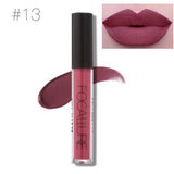 Focallure Brand Matte Liquild Lipstick Nude Makeup Long Lasting Shimmer Pigments Lips Tint Moisturizer Lip Gloss Maquiagem