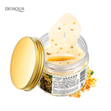 80pcs/bottle BIOAQUA Gold Osmanthus eye mask women Collagen gel whey protein face care sleep patches health mascaras de dormir