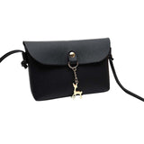 xiniu New Arrive Famous Design Vintage Luxury Fashion Women's Vintage Small Deer Pendant Leather Crossbody Shoulder Bag
