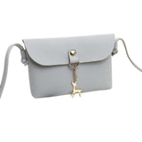 xiniu New Arrive Famous Design Vintage Luxury Fashion Women's Vintage Small Deer Pendant Leather Crossbody Shoulder Bag