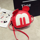 Women Messenger Bag 2017 New Lovely Mickey Women Bag Vintage Fashion Crossbody Bags Female Character Shoulder Bag