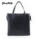 2017 new women bag European and American wind soft pure color leather handbag women messenger bags