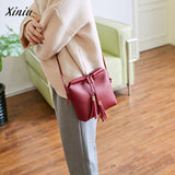 USPS XUNIU Fashion Women Shoulder Coin Bag Preppy Style Messenger Bag Pretty Style Daily Clips Colors Mini Crossbody Chain Bags