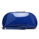 STANCHION Mini PU Patent Leather Women Evening Bags Candy Color Clutches Shiny Star Evening Bags