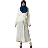 Adult Solid Chiffon Long Flare Sleeve Turkish Islam Muslim Abaya Maxi Dress Saudi Arabia Pakistan Robes Cardigan Worship Service