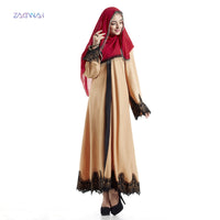 new Pakistan Muslim Saudi women's dress robes lace loose cardigan court wind spot